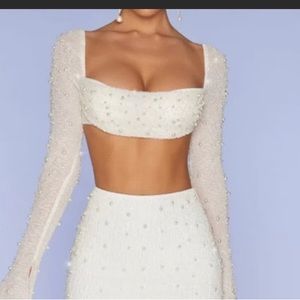 Oh polly embellished top